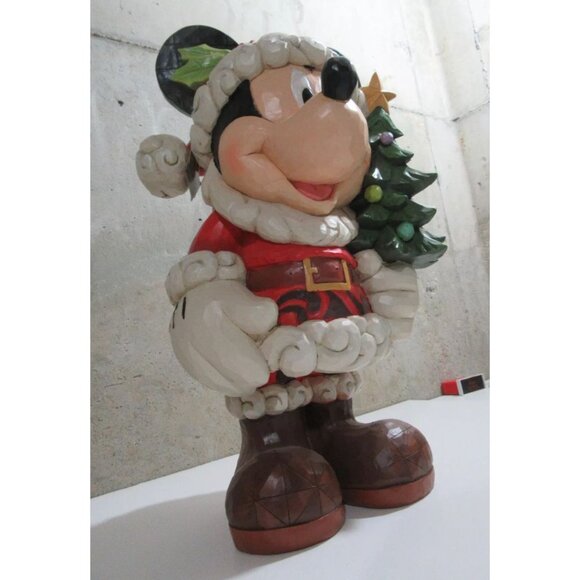 Jim Shore Enesco DIsney Traditions Old St Mick 17" Large Mickey Mouse NEW - Picture 4 of 9
